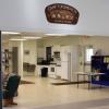 View of the White Pine Lodge kitchen and common area from the cafeteria.