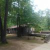 Side entrance to Maple Lodge, featuring a wheelchair ramp.